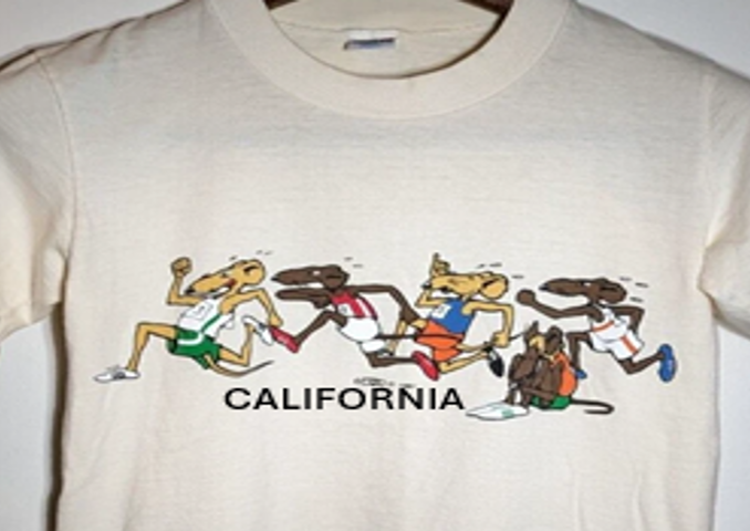 California Hollywood Rat Race T-Shirt